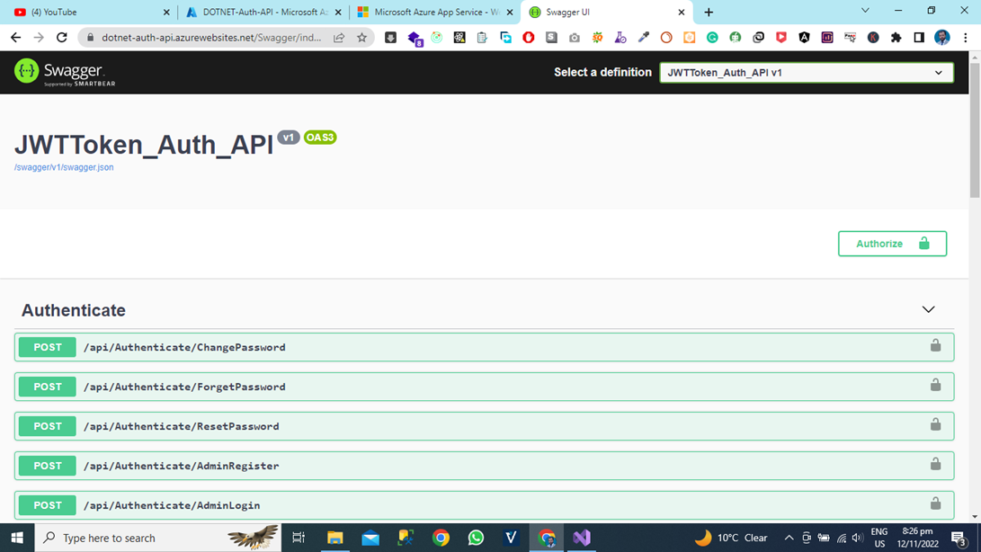 Application Deployment On Azure Cloud using Azure Web App Service